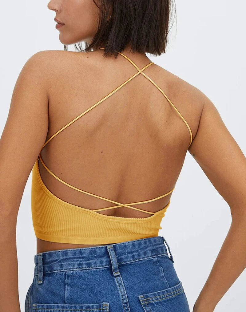 Sean Backless Top